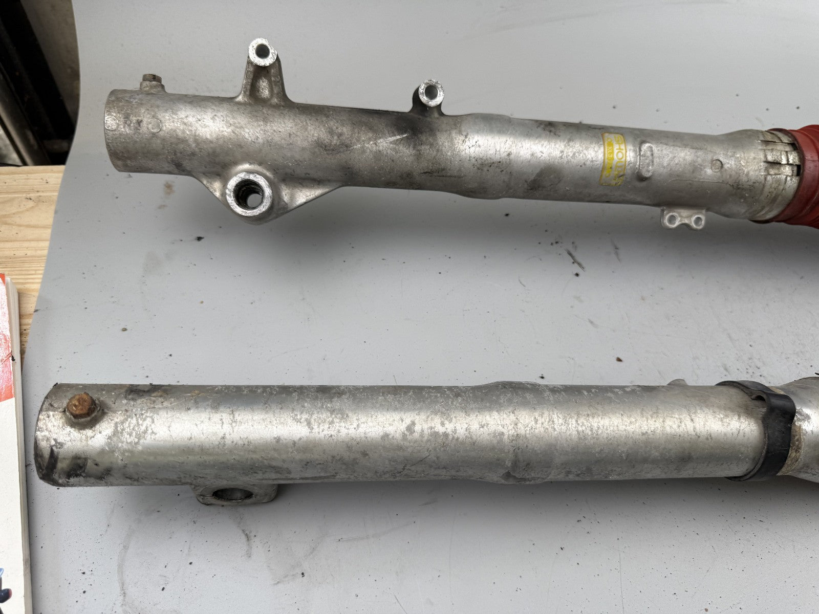 Honda XL350 R ND03 Gabel Fork Standrohr Tauchrohr Federung vorne front