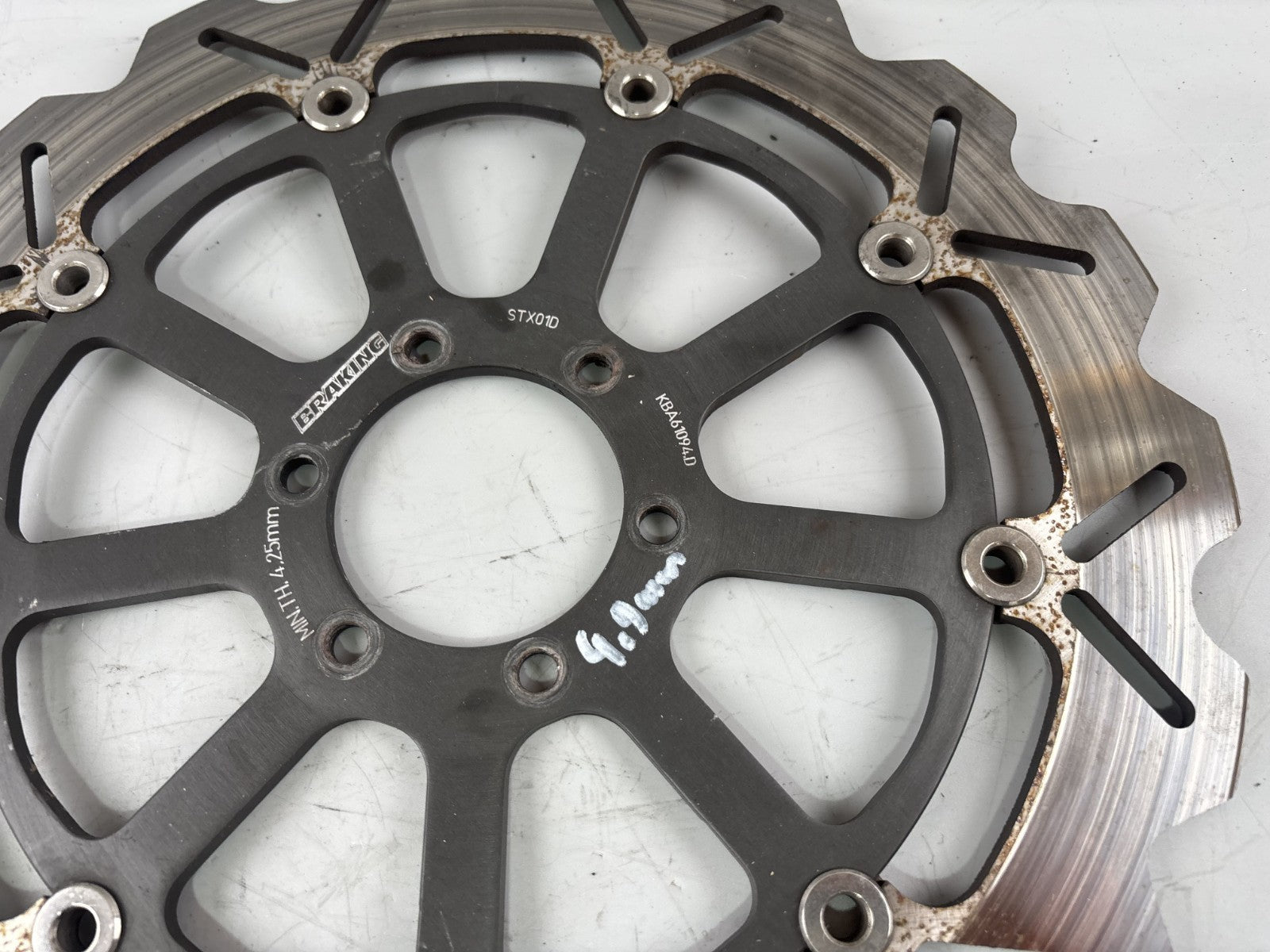 Yamaha XJR1200 4PU Bremsscheibe Bremsscheiben Brakedisc vorne front 4,9mm