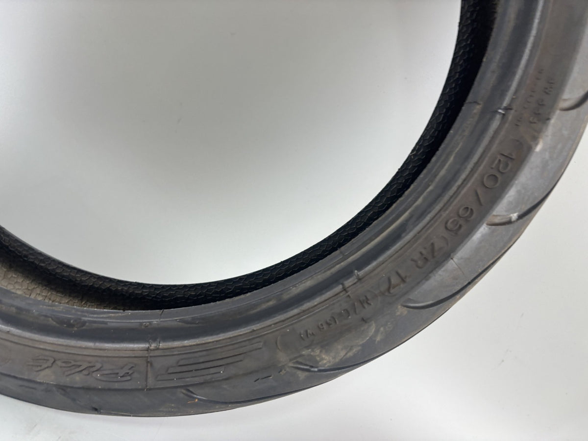 Motorrad Reifen Wheel 120/65 ZR17 Michelin Pilot Power 24/2024 DOT 4mm