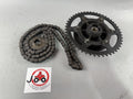 Yamaha XJ 600 Diversion 4BR 4LX Kettensatz Kettenkit Kettenrad Ritzel Chain