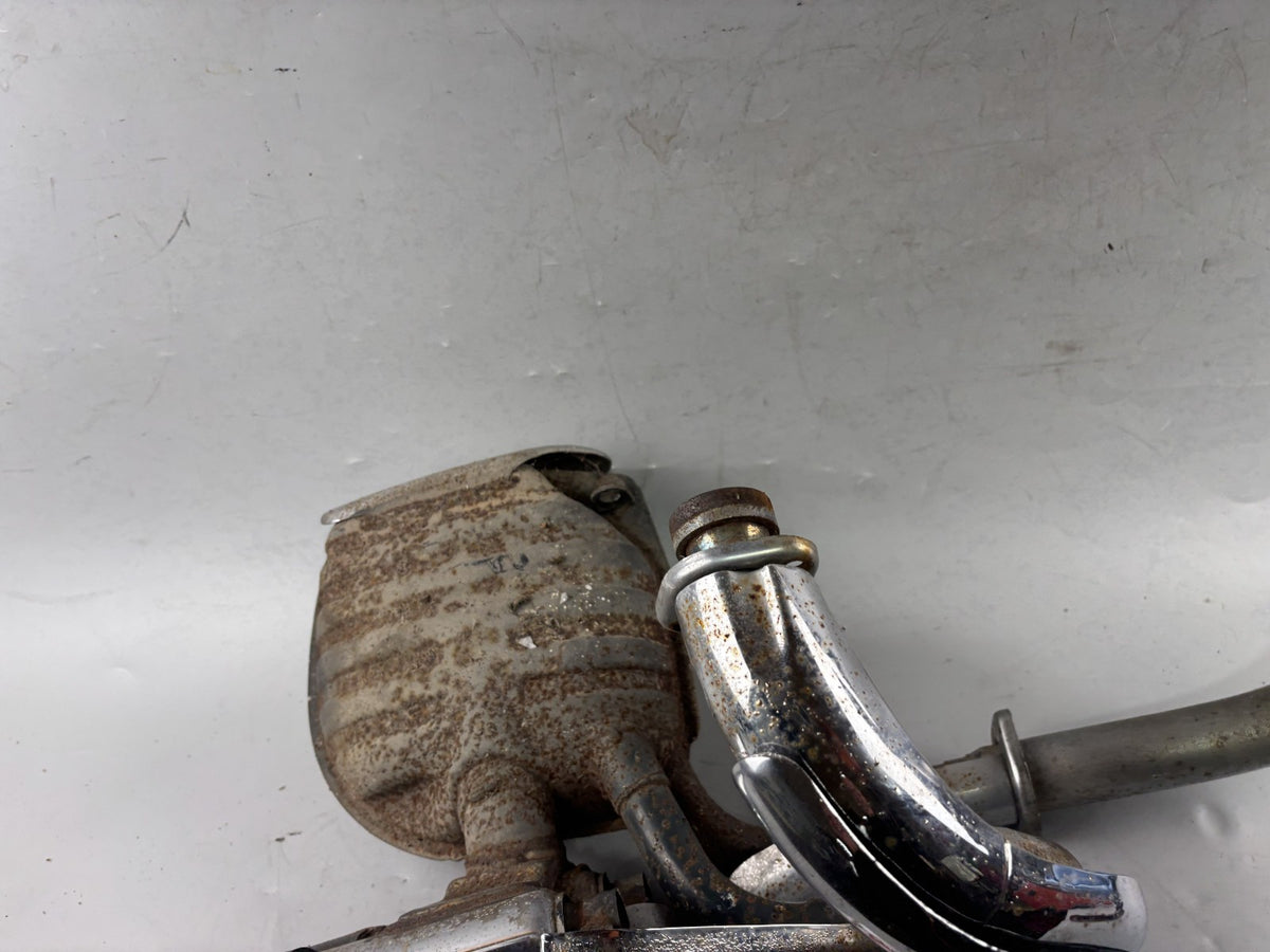 Yamaha XV535 3BR 2YL Virago Auspuff Exaust Auspuffanlage Krümmer Downpipe