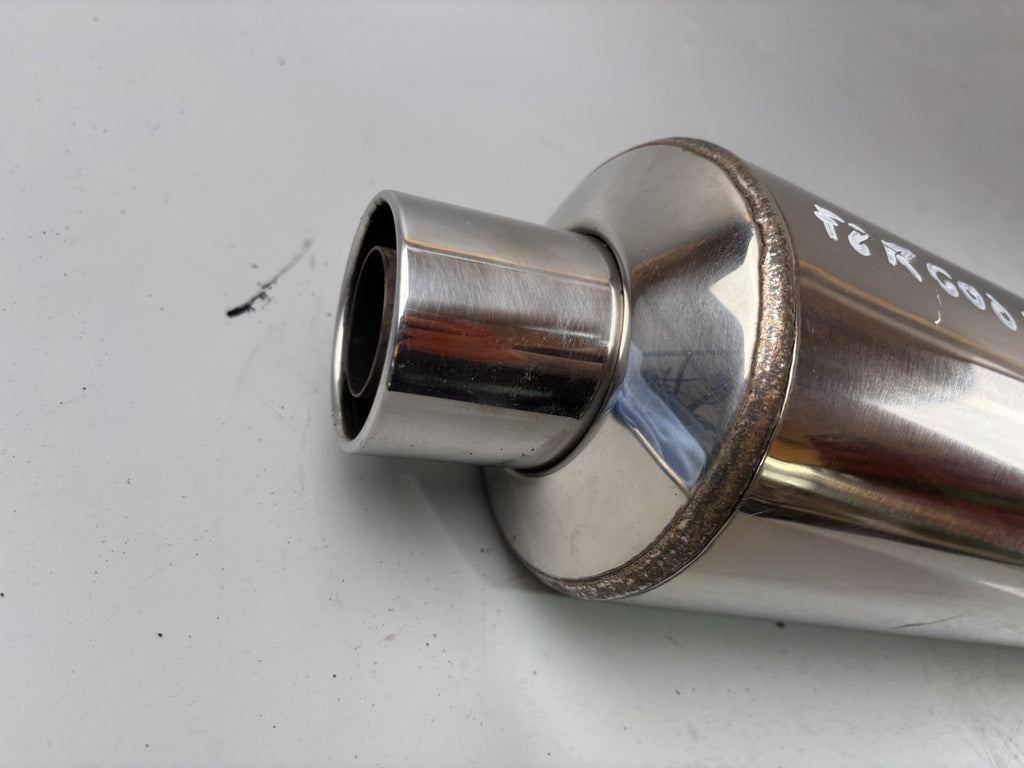 Yamaha FZS600 Fazer RJ02 Auspuff Schalldämpfer Exhaust Downpipe Endtopf