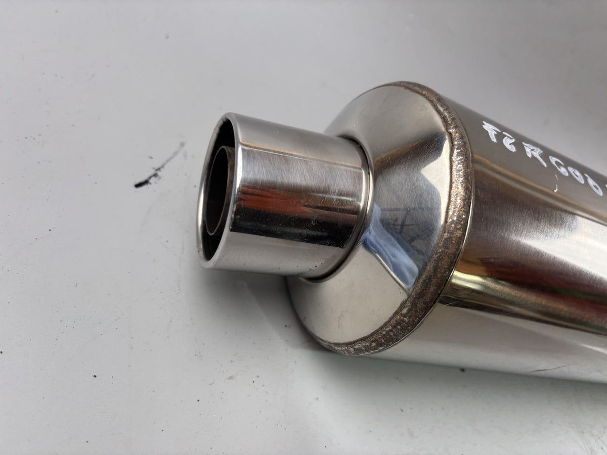 Yamaha FZS600 Fazer RJ02 Auspuff Schalldämpfer Exhaust Downpipe Endtopf