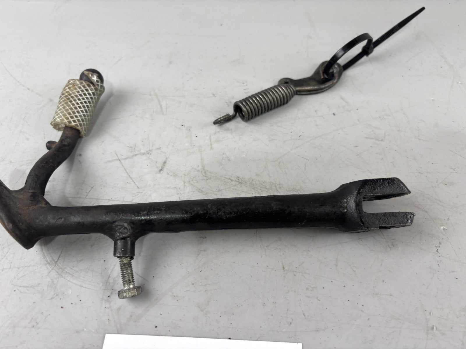 Yamaha XS400 2A2 Seitenständer Sidestand Holder Halter Feder Spring