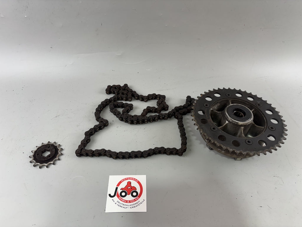 Suzuki DR 800 S DR BIG SR43 A/B Kettensatz Kettenkit Chain Ritzel Kettenrad