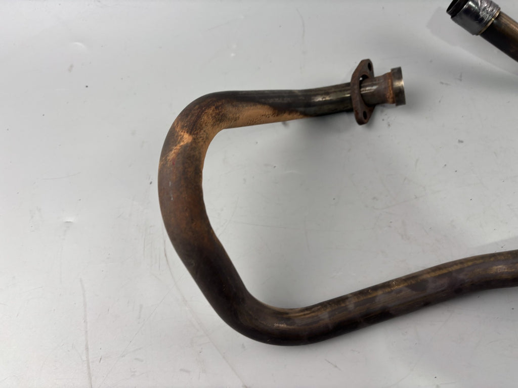 Honda SLR 650 Vigor FX 650 RD09 Krümmer Exhaust Downpipe Auspuff