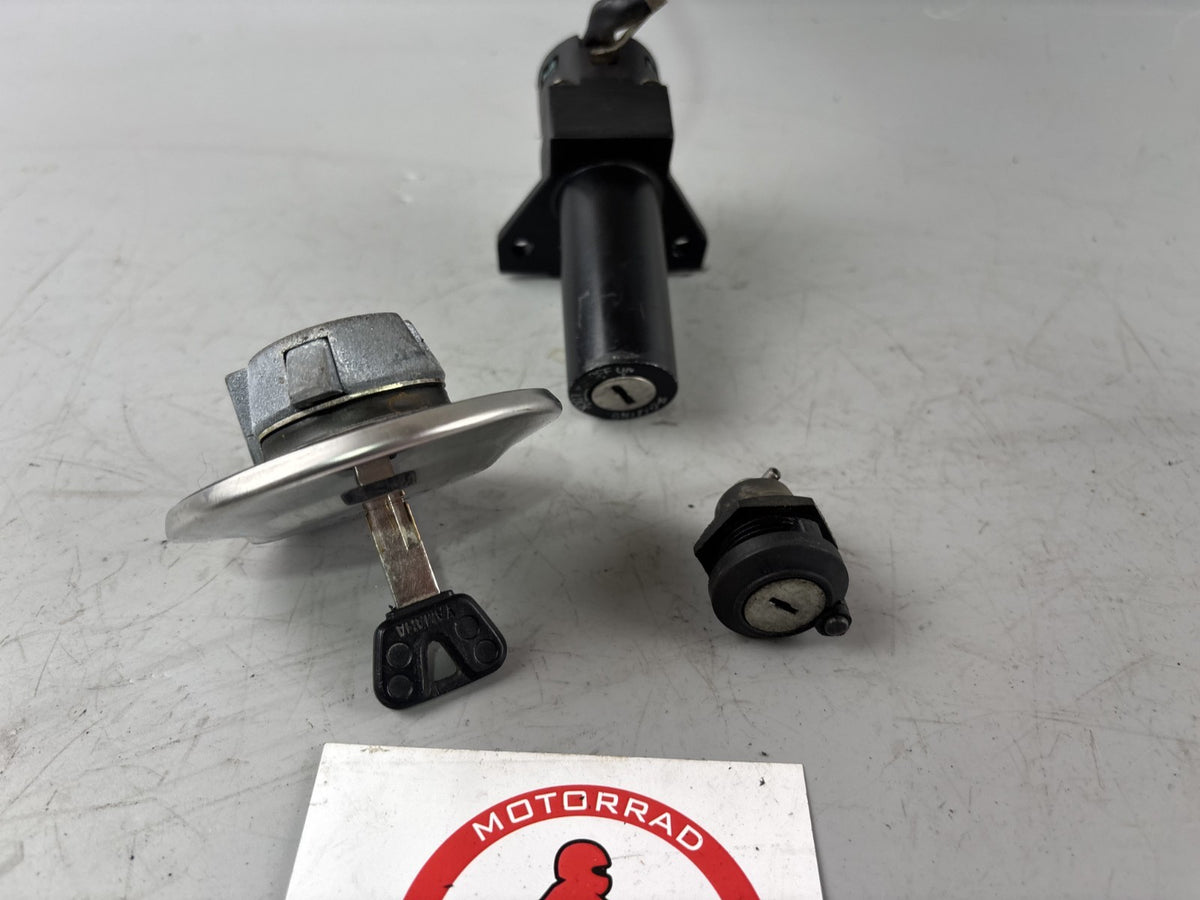 Yamaha YBR 125 RE05 Schlosssatz Zündschloss Sitzbank Tankschloss Key Lock