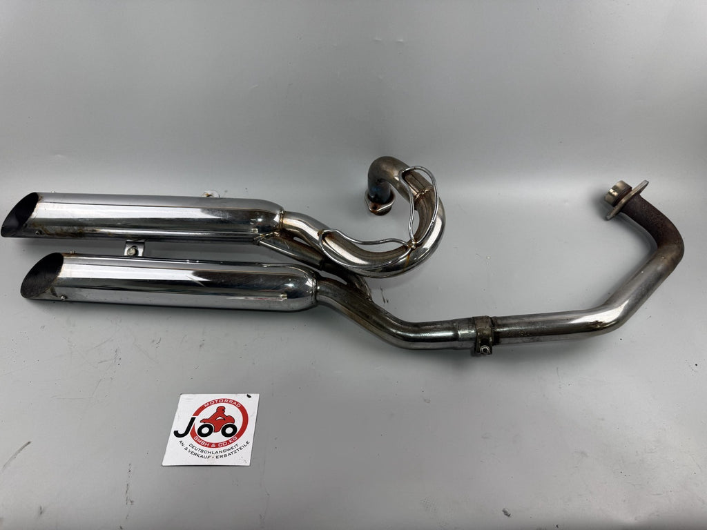 Yamaha XV535 3BR 2YL Virago Auspuffanlage Auspuff Exhaust Schalldämpfer Krümmer