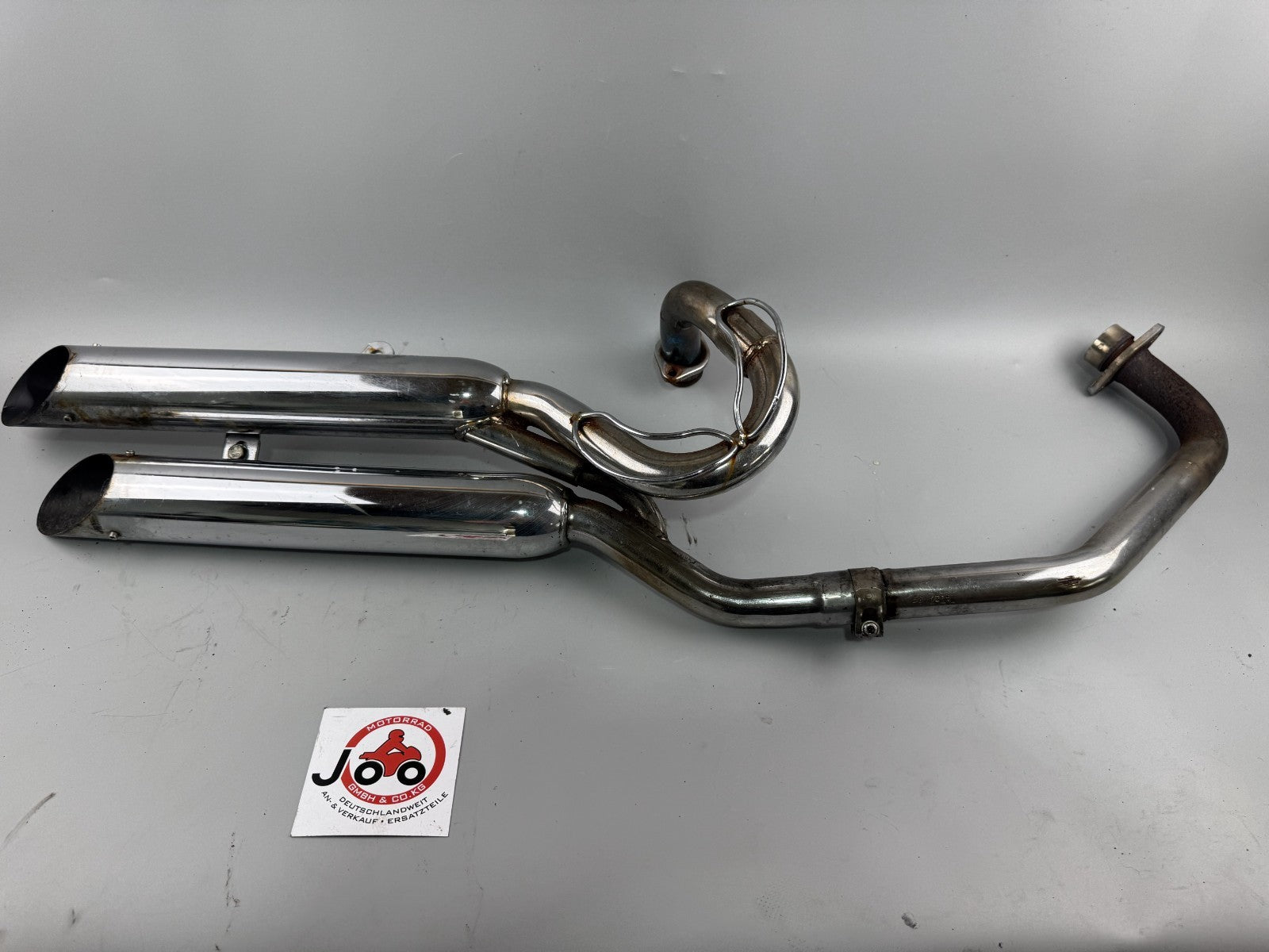 Yamaha XV535 3BR 2YL Virago Auspuffanlage Auspuff Exhaust Schalldämpfer Krümmer