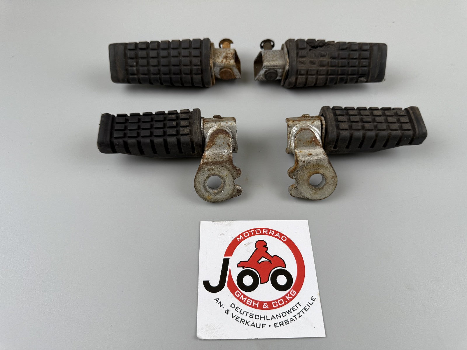 Kawasaki EX500A GPZ500S Fußrastenset Hangers Foot Steps front back