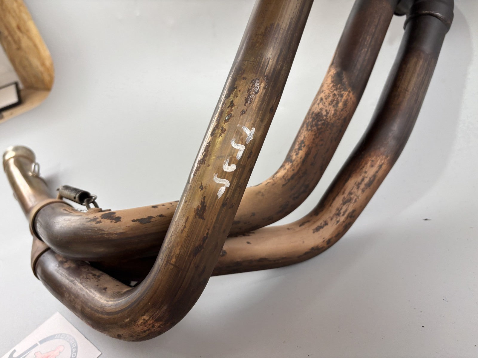 Triumph Daytona 955 T 595 Krümmer Downpipe Auspuff Exhaust