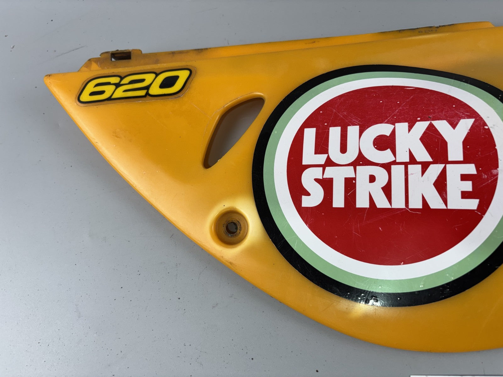 KTM LC4 620 SC Supercompetition Enduro Seitendeckel Sidecover Seitenteil links