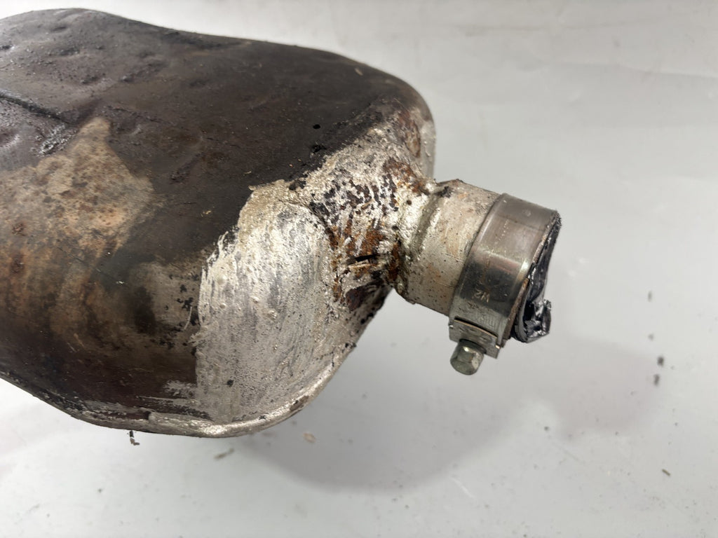 Yamaha TDM 850 3VD Auspuff Exhaust Schalldämpfer Endtopf Sammler Manifold