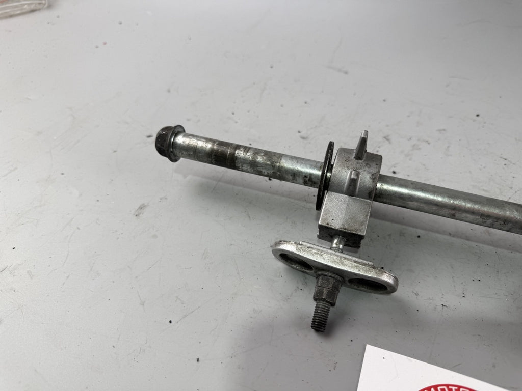 Yamaha XJ 600 Diversion 4BR 4LX Achse Hinten Kettenspanner Chain Aufhängung