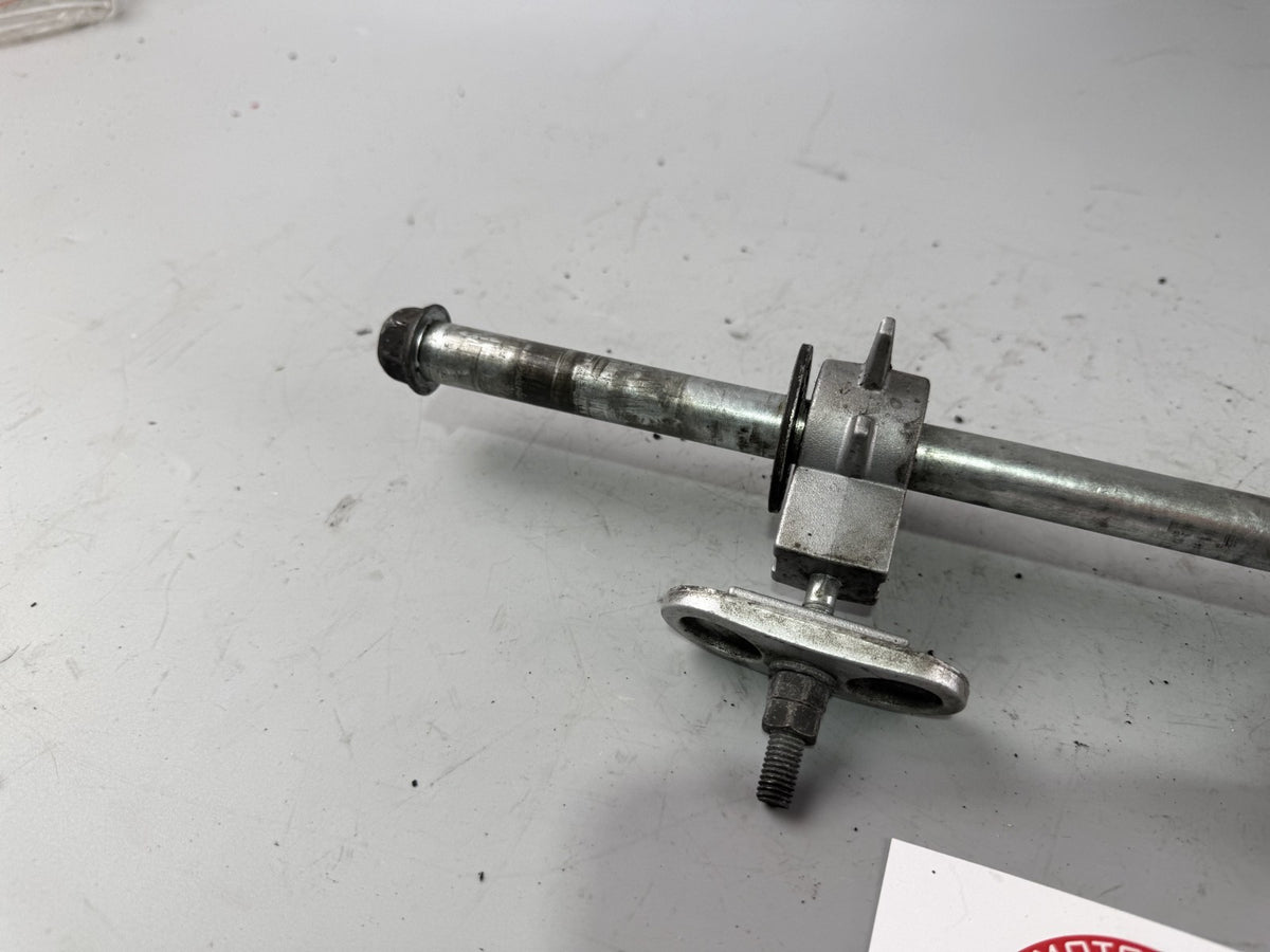 Yamaha XJ 600 Diversion 4BR 4LX Achse Hinten Kettenspanner Chain Aufhängung