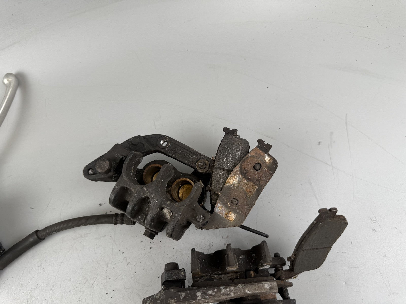 Honda CB750 Sevenfifty RC42 Bremsanlage Brake Bremse front vorne Sattel Pumpe