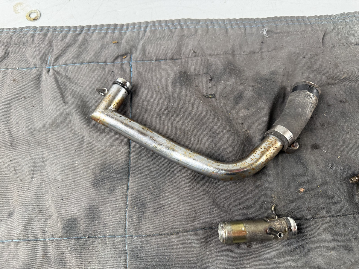 Kawasaki EL250 252 Eliminator Wasserleitung Kühler Kühlung Cooler Motor Engine