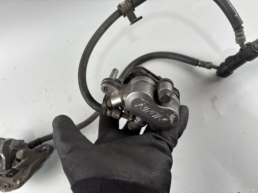 Honda CB450S PC17 Bremssattel Zangen Bremse Brake Sattel Leitung