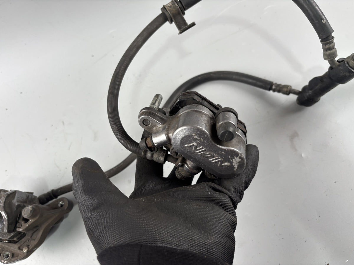 Honda CB450S PC17 Bremssattel Zangen Bremse Brake Sattel Leitung
