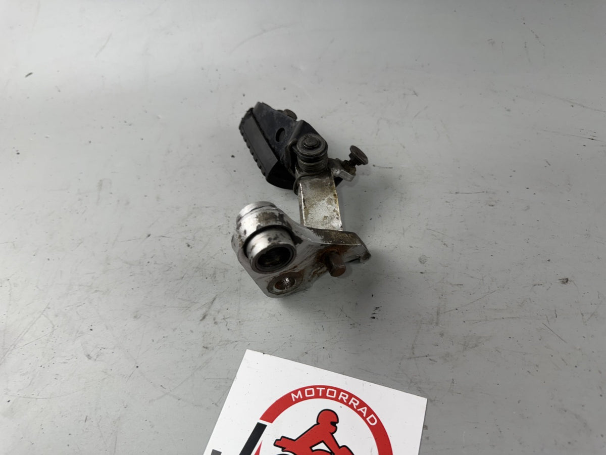 Honda XL600 R Transalp PD 06 Fußraste Foot Hangers vorne rechts right Driver