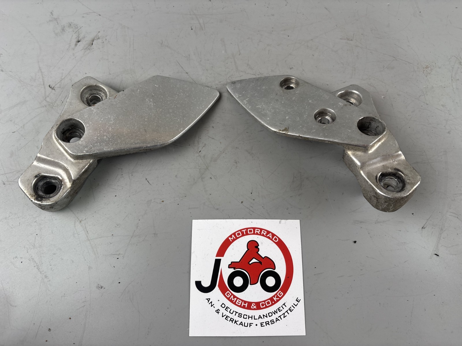 Yamaha XJR1300 RP02 Fußrastenhalteplatte Versenschutz Halter links rechts