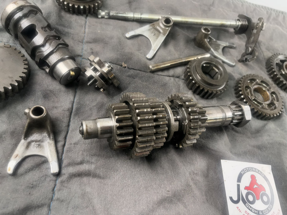 Yamaha XV535 3BR 2YL Getriebe Schaltwalze Schaltklauen Gearbox Motor Engine
