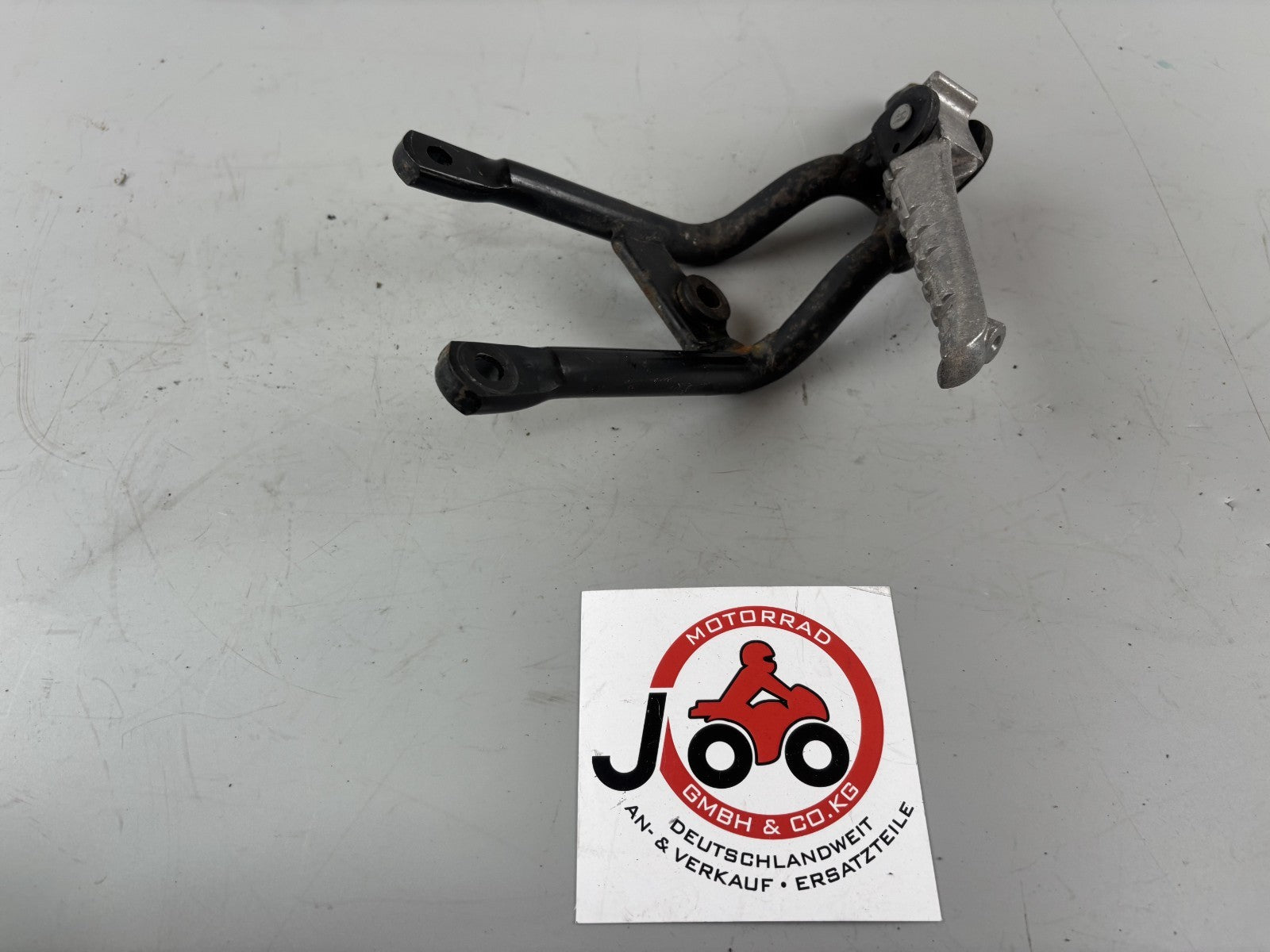 Yamaha SZR 660 Belgarda 4SU Soziusfußraste hinten back links left Beifahrer