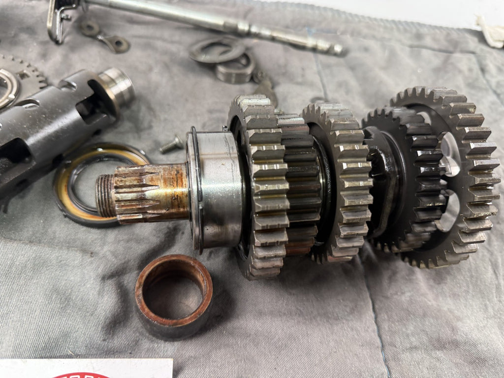 Yamaha XJR1200 4PU Getriebe Getriebewelle Zahnrad Schaltklaue Walze Motor Engine