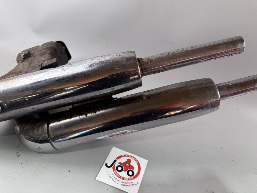 Yamaha XV1100 Virago 3LP Schalldämpfer Exhaust Auspuffanlage Endtopf Auspuff