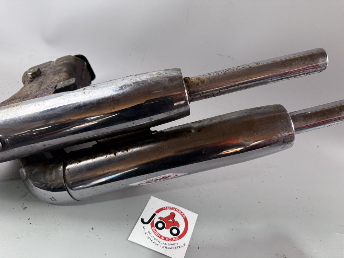 Yamaha XV1100 Virago 3LP Schalldämpfer Exhaust Auspuffanlage Endtopf Auspuff