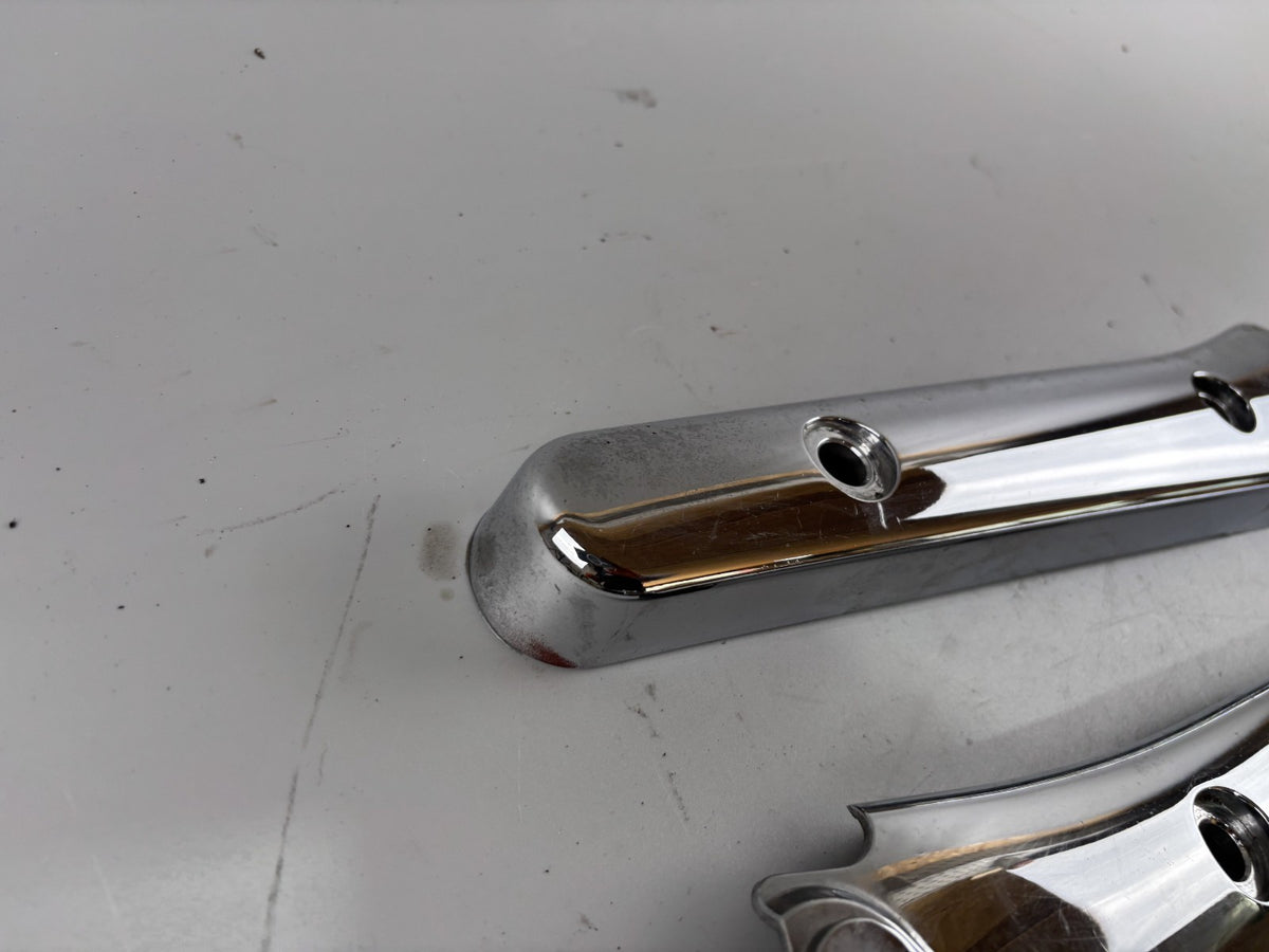 Kawasaki BN125A EL125 Eliminator Chromedeckel Abdeckung Cover Verkleidung hinten