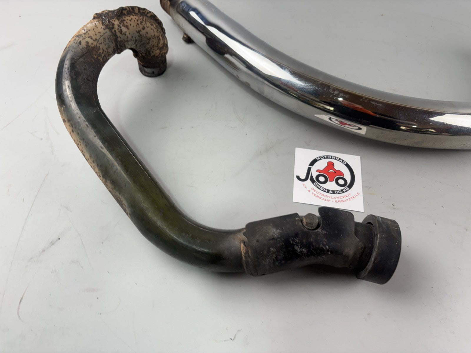 Yamaha XV1100 Virago 3LP Krümmer Downpipe Exhaust Auspuff