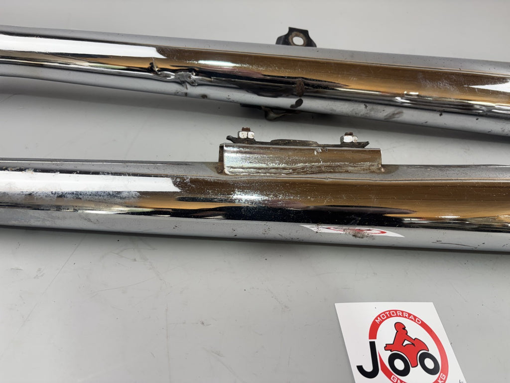 Yamaha XS400 2A2 Auspuff Endtopf Schalldämpfer Exhaust