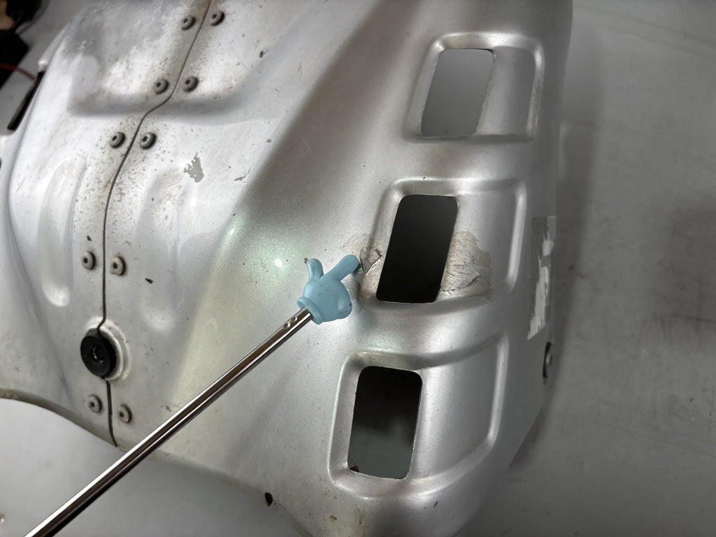 Honda Transalp XL 600 V PD06 Bugspoiler untere Verkleidung Unterboden Fairing