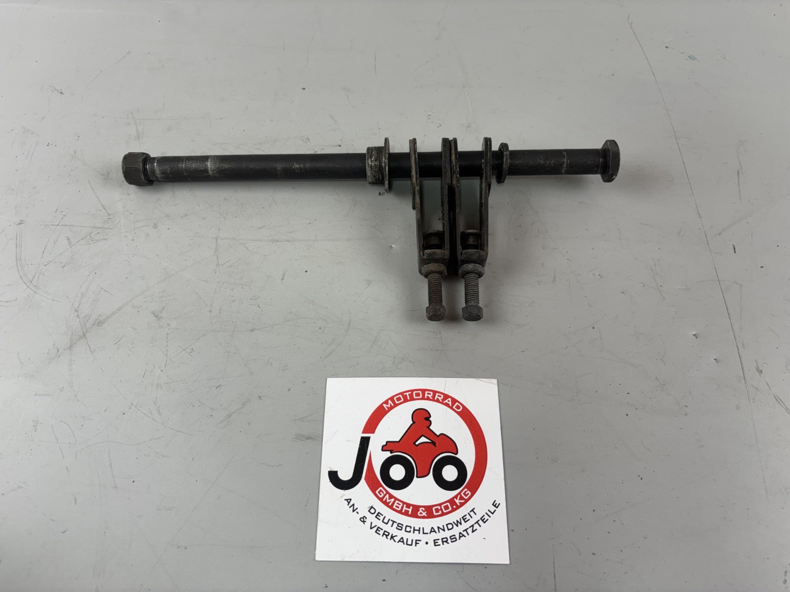 Yamaha SZR 660 Belgarda 4SU Achse Kettenspanner back hinten Antrieb