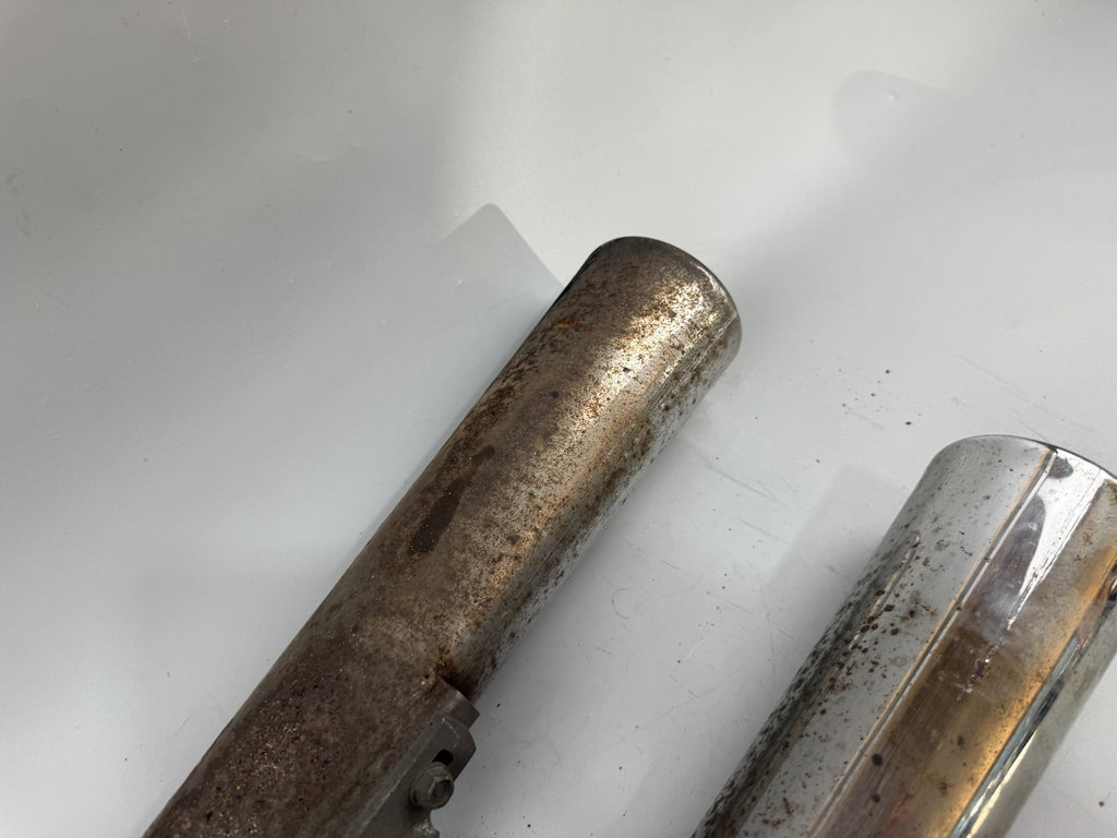 Honda CX500 Auspuff Exhaust Endtopf Schalldämpfer rechts links JAMA