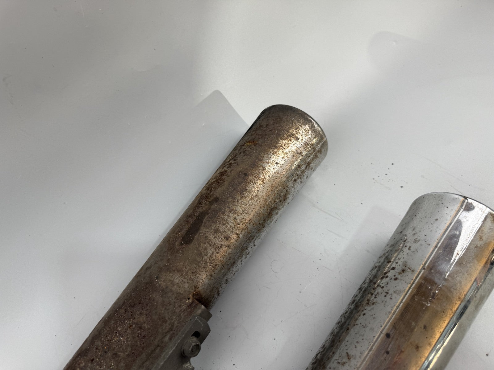 Honda CX500 Auspuff Exhaust Endtopf Schalldämpfer rechts links JAMA