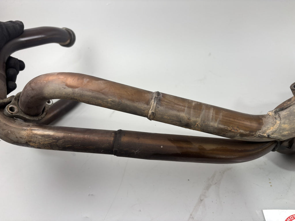 Honda VFR800 RC46/2 VTEC Krümmer Sammler Auspuff Downpipe Exhaust