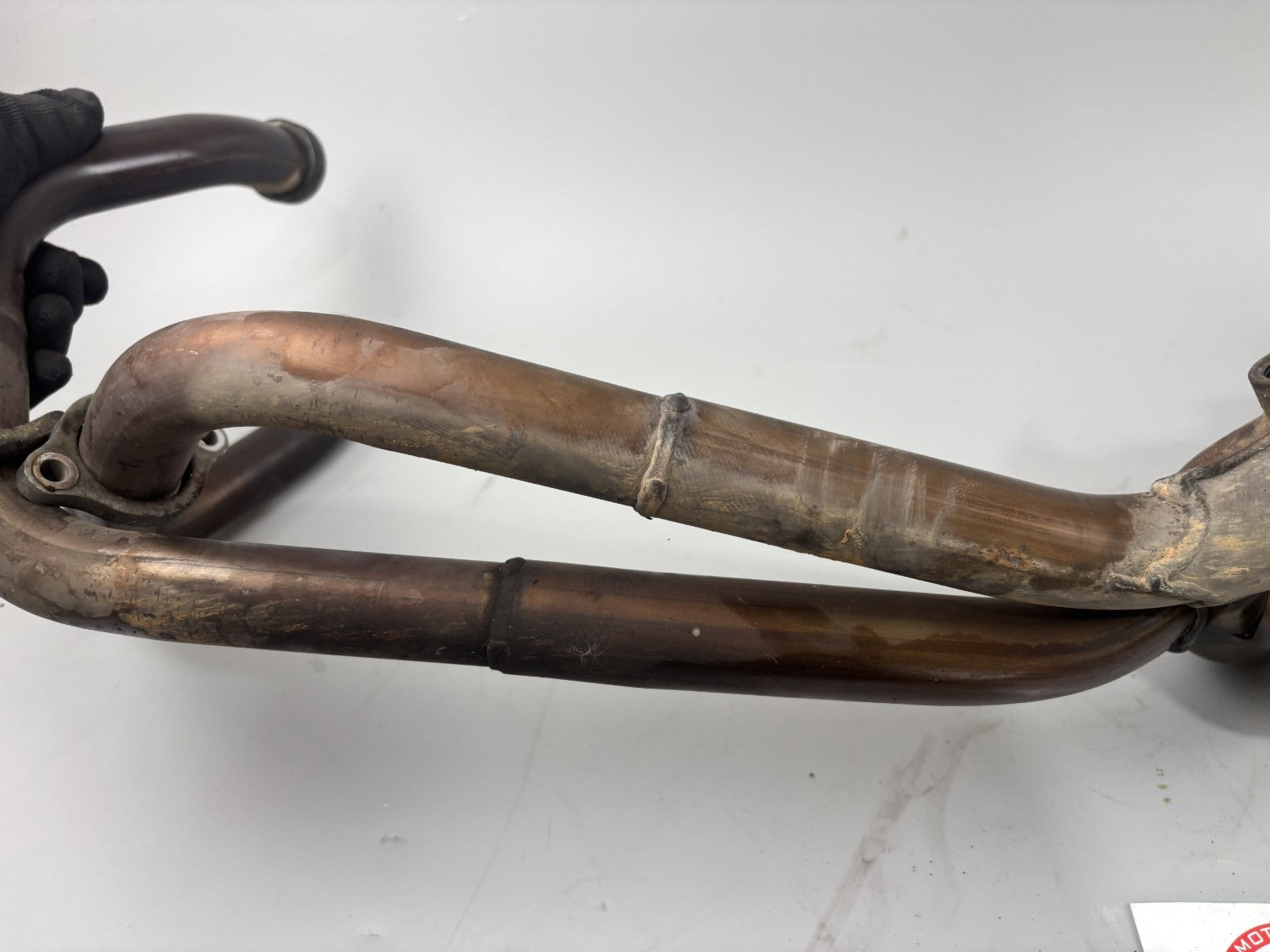 Honda VFR800 RC46/2 VTEC Krümmer Sammler Auspuff Downpipe Exhaust