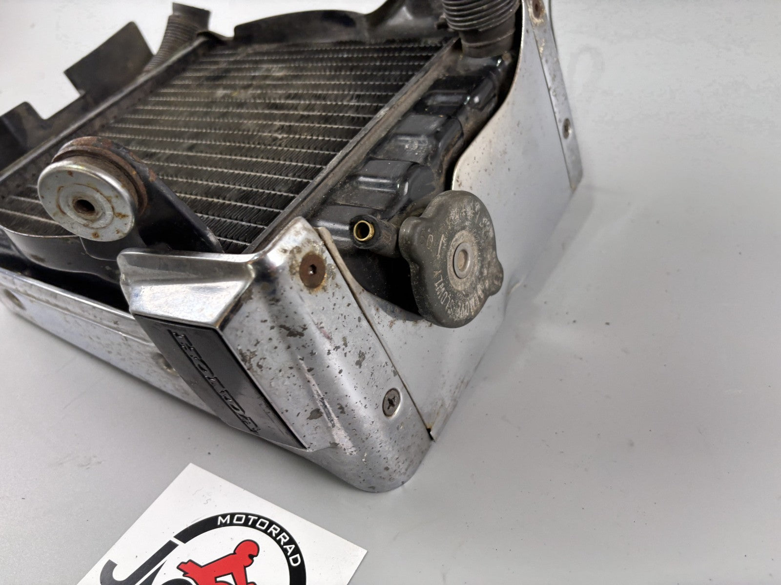 Honda CX500 C PC01 Güllepumpe Wasserkühler Cooler Liquid Water Engine