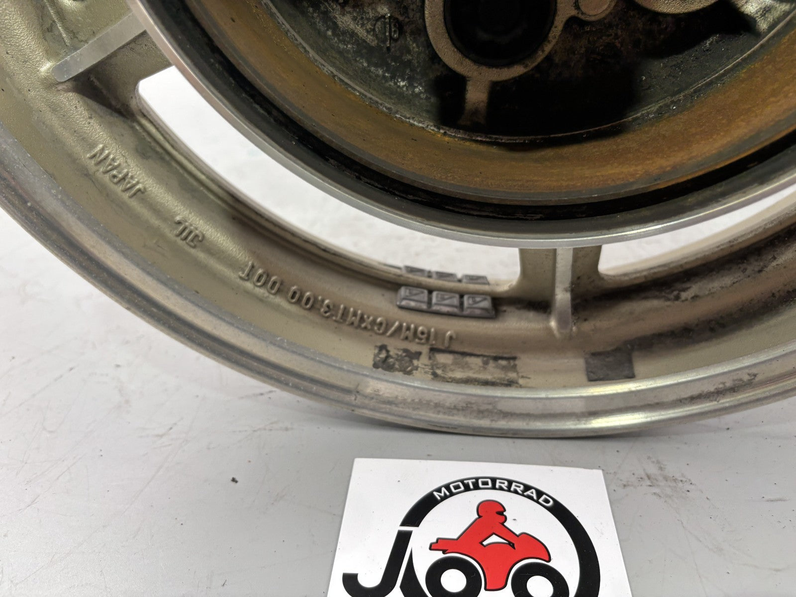 Yamaha XV1100 Virago 3LP Hinterradfelge Felge Rim Rad hinten back Reifen