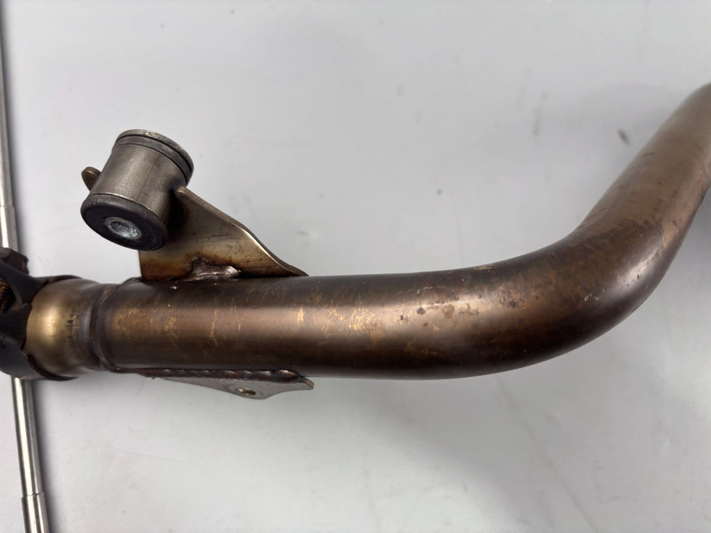 Honda SLR 650 Vigor FX 650 RD09 Exhaust Auspuff Endtopf Schalldämpfer links left