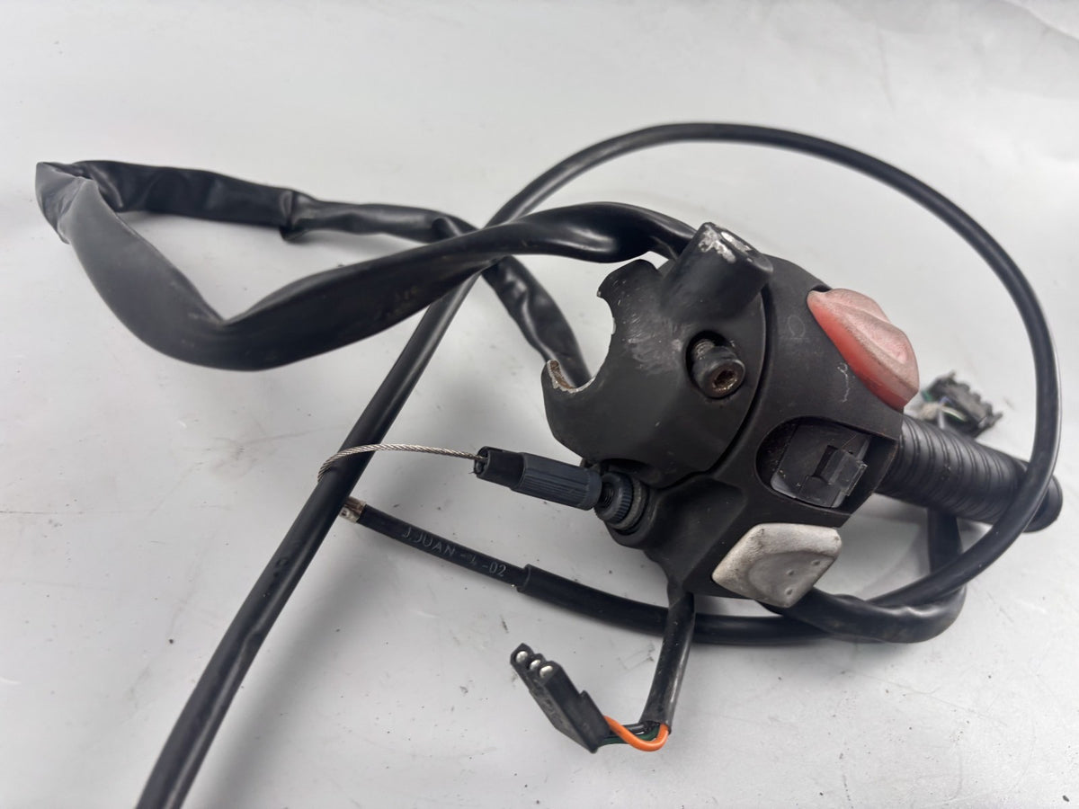 BMW F 650 CS Scarver Lenkerschalter rechts right Lenkerarmatur Switch Electric