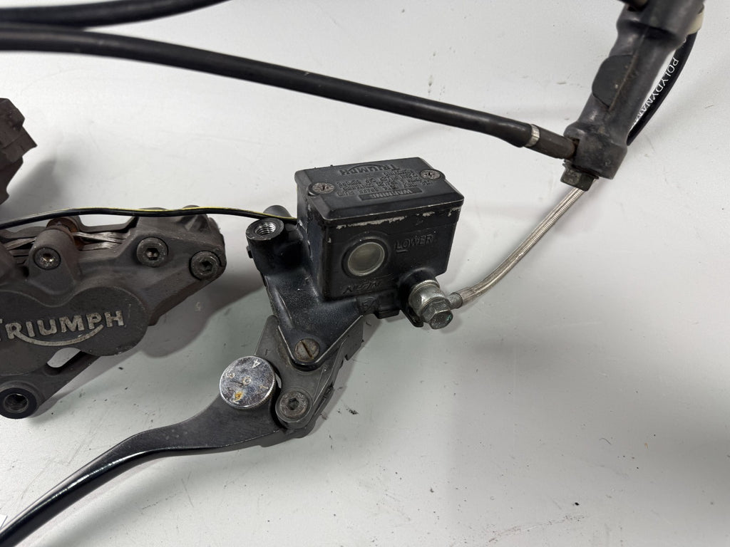 Triumph Speed Triple 900 T300B Bremsanlage Brake Bremse Sattel Bremse vorne