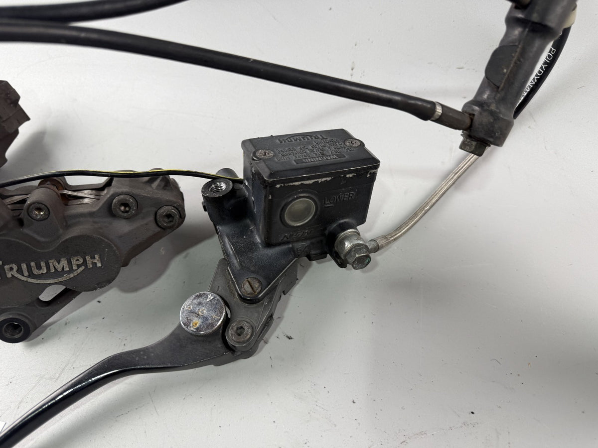 Triumph Speed Triple 900 T300B Bremsanlage Brake Bremse Sattel Bremse vorne
