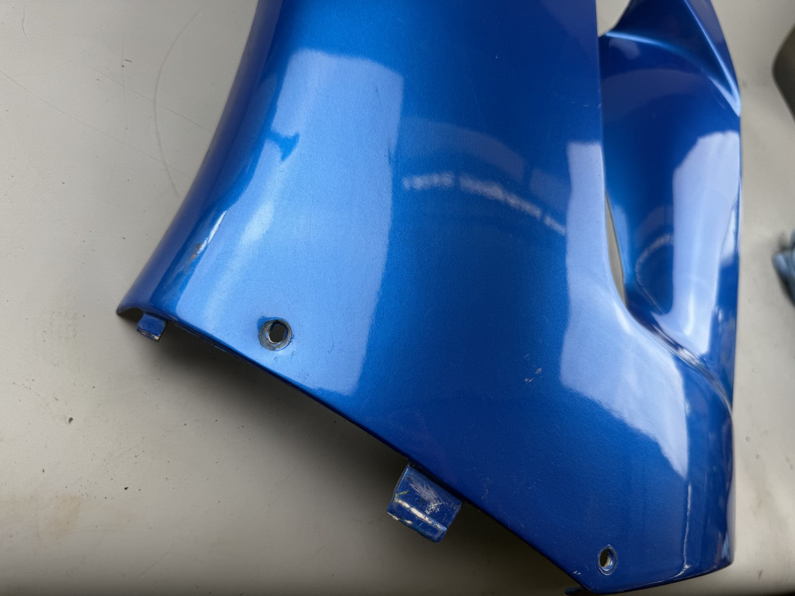 Kawasaki ER6F EX650A Seitenverkleidung Sidecover vorne front Abdeckung links lef