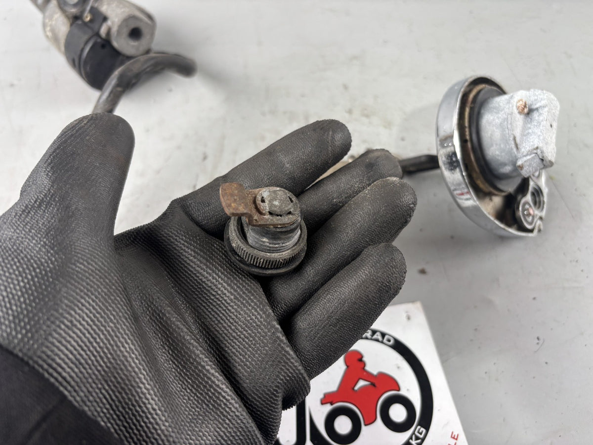 Kawasaki EL250 252 Eliminator Schlosssatz Key lock Zündschloss Sitzbank Tank