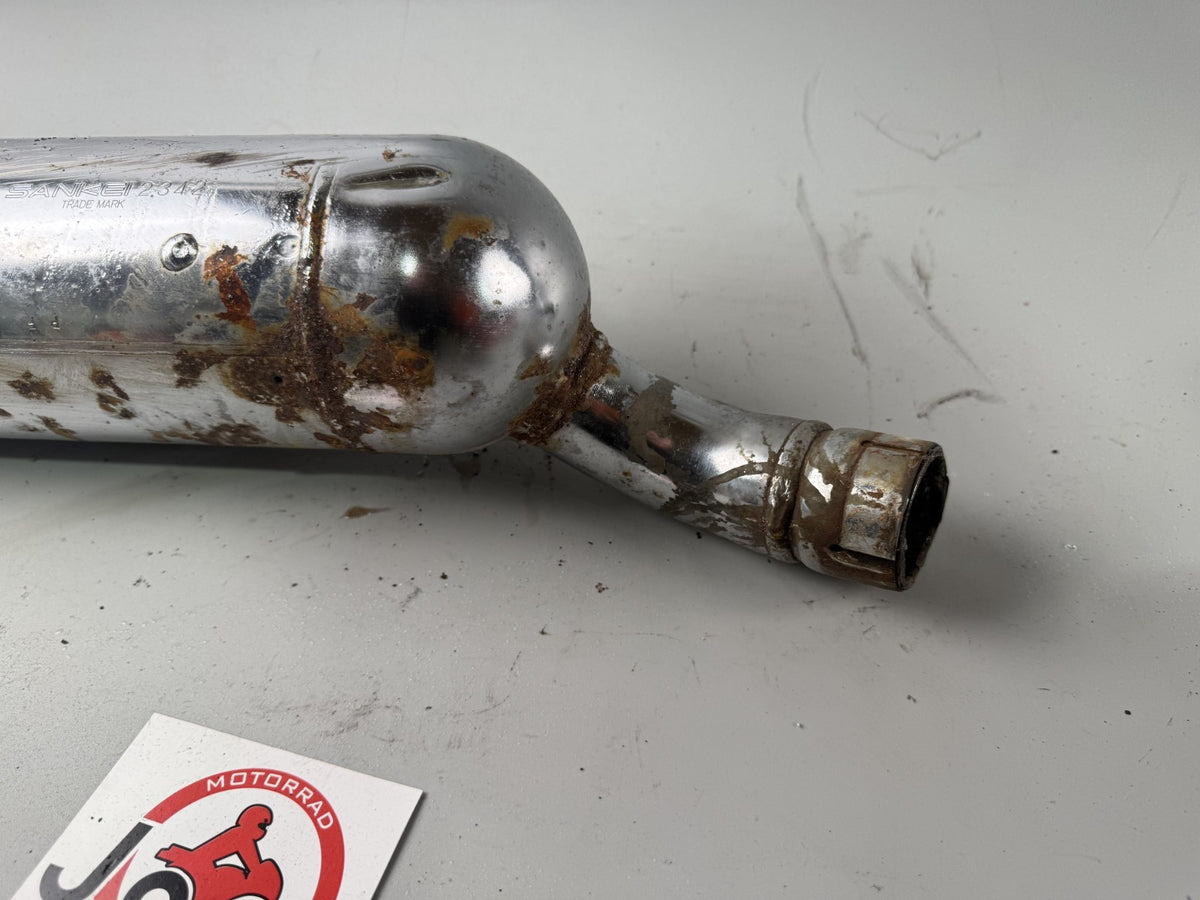 Kawasaki ZL600 Eliminator Auspuff Exhaust rechts right Schalldämpfer Endtopf