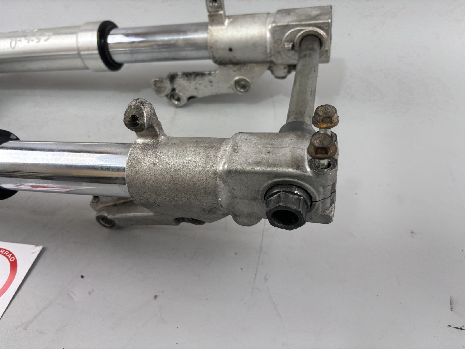 Suzuki GSX-R 750 W GR7BB Gabel Standrohr Tauchrohr Fork Absorber Up Side Down