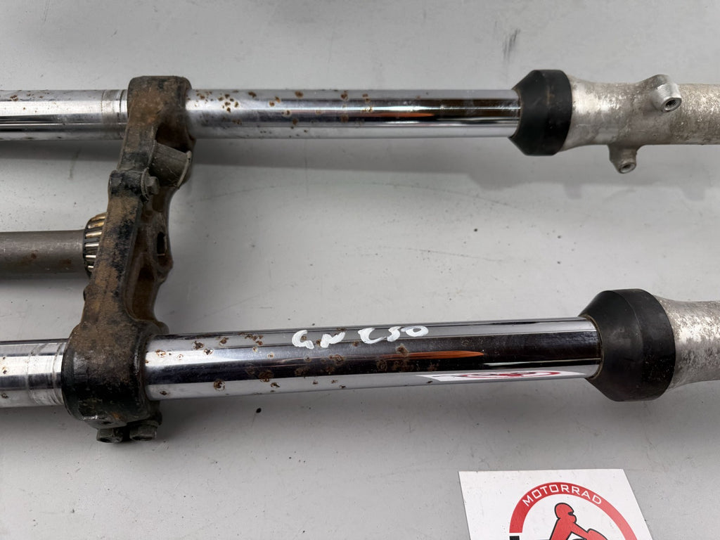 Suzuki GN250 NJ42A Gabel Standrohr Tauchrohr Fork Absorber Shoks Federung